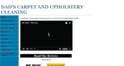 Desktop Screenshot of dadscarpetcleaning.com