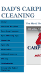 Mobile Screenshot of dadscarpetcleaning.com